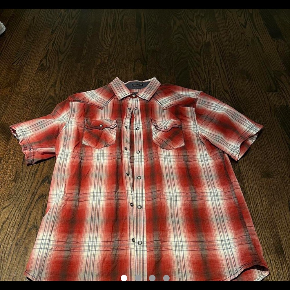 mens western button down shirt